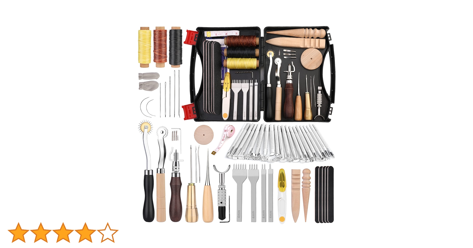 Amazon.co.jp: Dennty レザークラフト 工具 革細工 キット セット